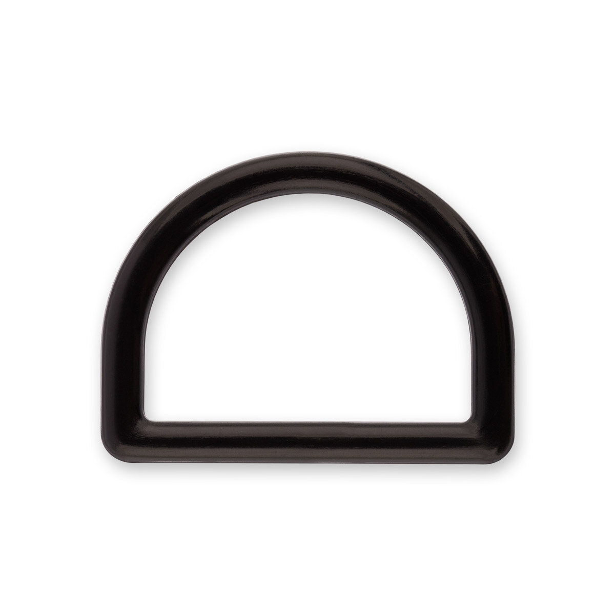 фото Фурнитура сумочная пластик DRD001 Полукольцо Gamma 1 ( 25 мм) черный