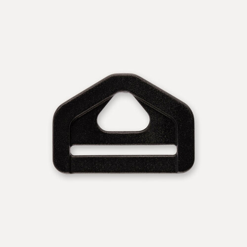 Изображение товара Фурнитура сумочная пластик DRA002, Рамка Gamma 1, 25 мм, черный цвет, комплект для сумок