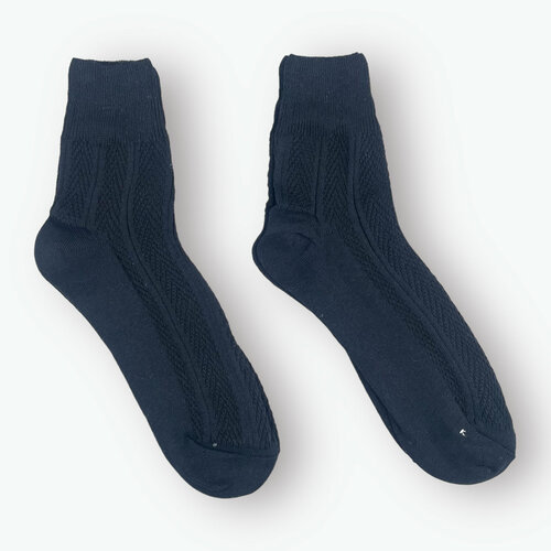 фото Женские носки средние, быстросохнущие, усиленная пятка, размер 23, синий лиля