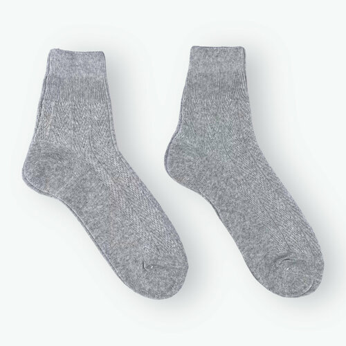фото Носки , размер 23, серый лиля