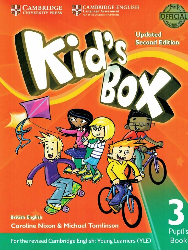 Kid's Box 3 Class Book with CD-ROM Учебник с диском