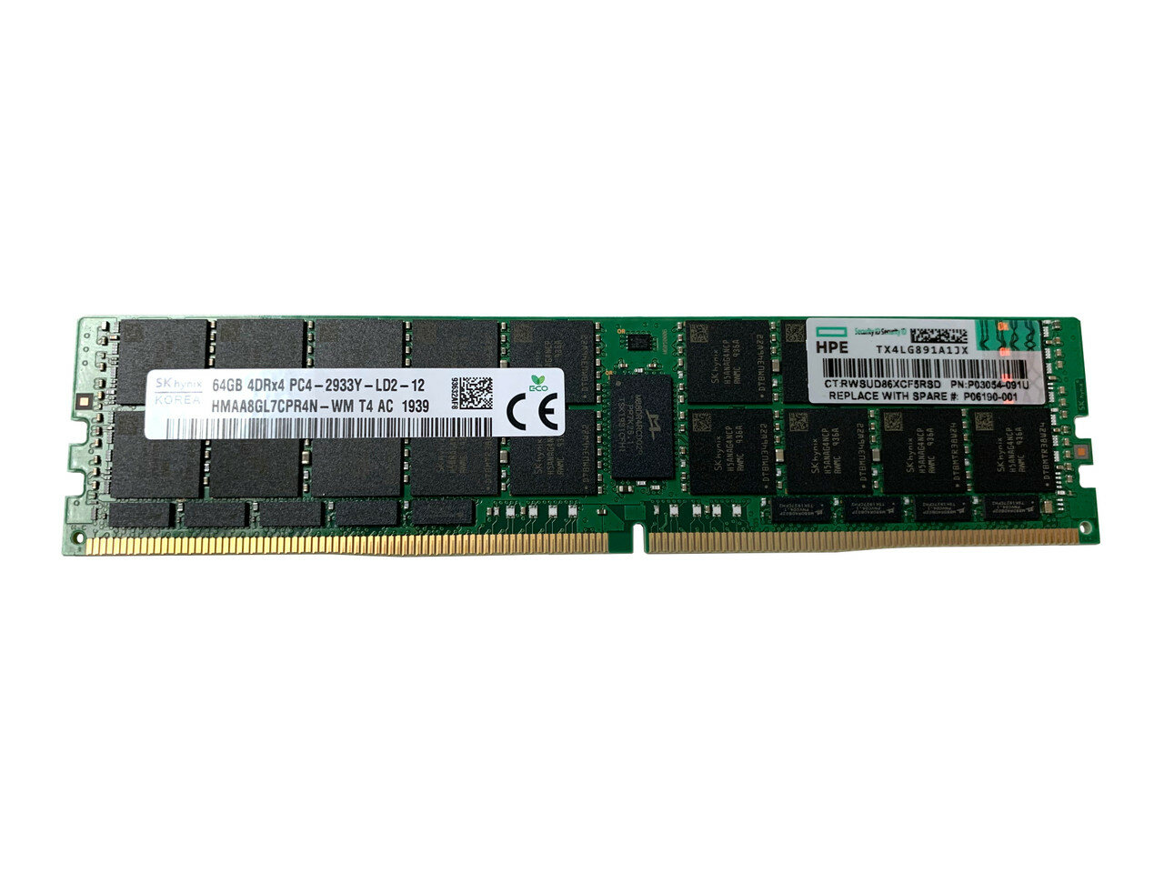 Память P06190-001 HPE DX 64GB Quad Rank x4 DDR4-2933