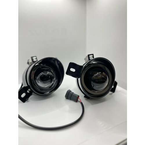 Противотуманные фары Bi-Led , для Nissan X-Trail I, III / Teana J31, J32, L33 / Qashqai I / Almera N16 / комплект 2 шт.