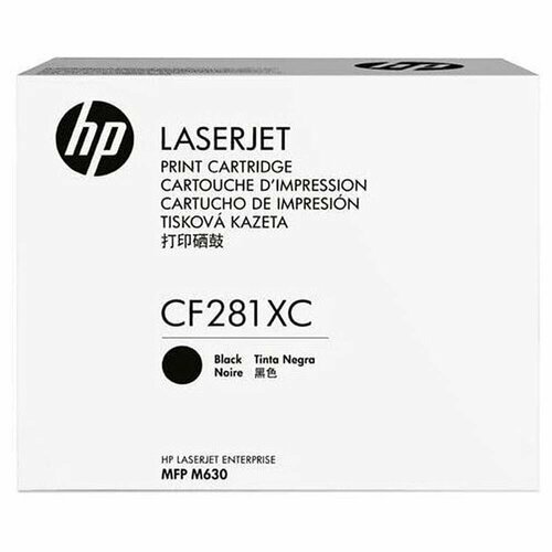 Картридж HP CF281XC (81X) hp расходные материалы картридж 81x cf281xc черный для lj pro m630z f h m605dh n x белая корпоративная коробка