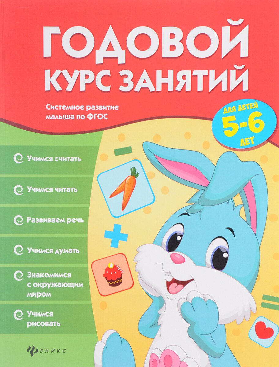 Годовой курс занятий для детей 5-6 лет. Системное развитие малыша