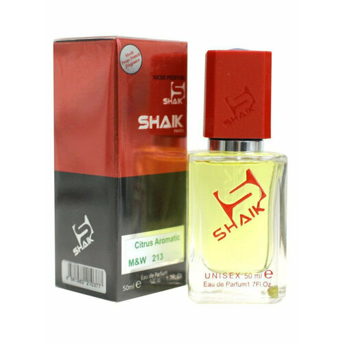 Shaik Unisex U 213 Gumin Парфюмерная вода, цитрусово-восточная, 50 мл парфюмерная вода shaik 213 gumin 20 мл