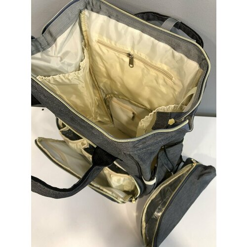 Рюкзак для мамы Dearest с USB, карабинами для коляски и термо чехлом для бутылочки