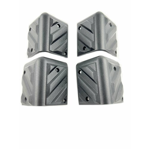 Уголок защитный для колонок пластмассовый 47х47х60 мм 4 штуки 360₽