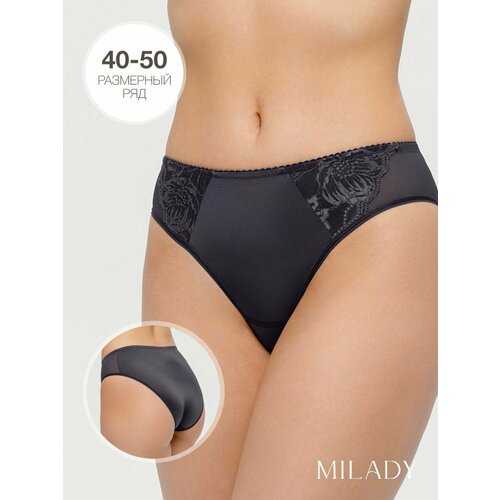 фото Трусы milady, размер 102, фиолетовый, серый