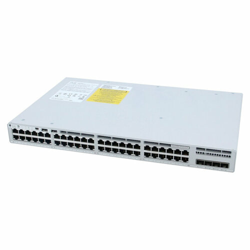CISCO Catalyst 9200L 48-port full PoE 4x10G uplink PS 1x1KW Network Essentials PoE 740W1440W C9200L-48P-4X-E C9200L-48P-4X-E 67495000₽