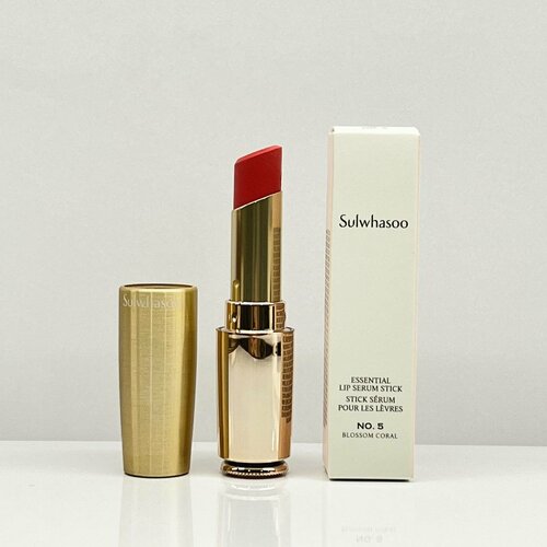 Губная помада (Бальзам) SULWHASOO Essential Lip Serum Stick No.5 Blossom Coral