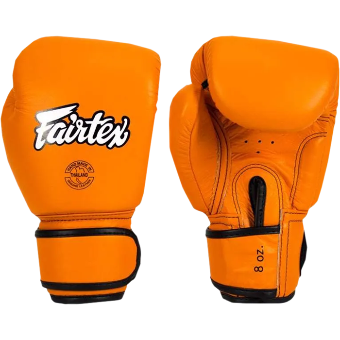 Боксерские перчатки Fairtex BGV14 Orange. 14oz