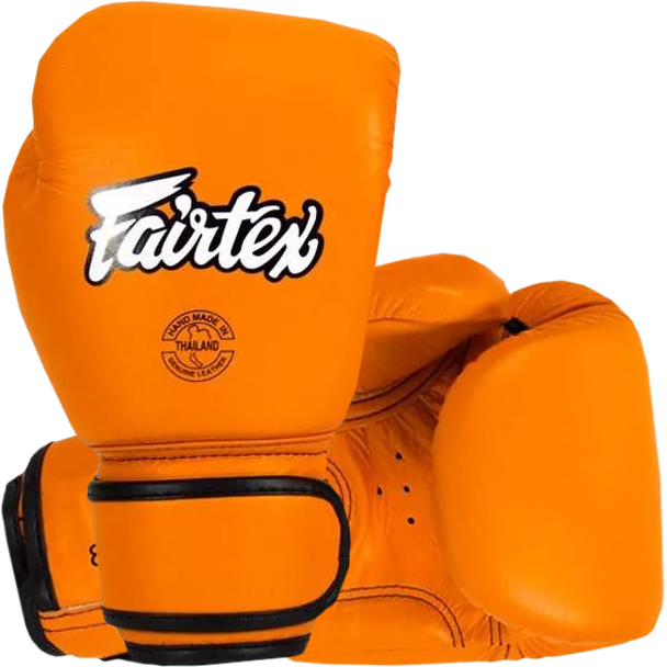 Боксерские перчатки Fairtex BGV14 Orange. 14oz