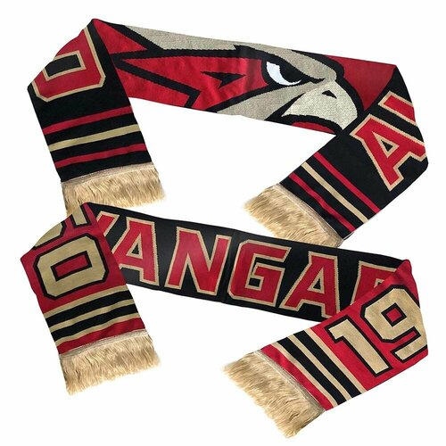 фото Шарф atributika & club,150х18 см, красный