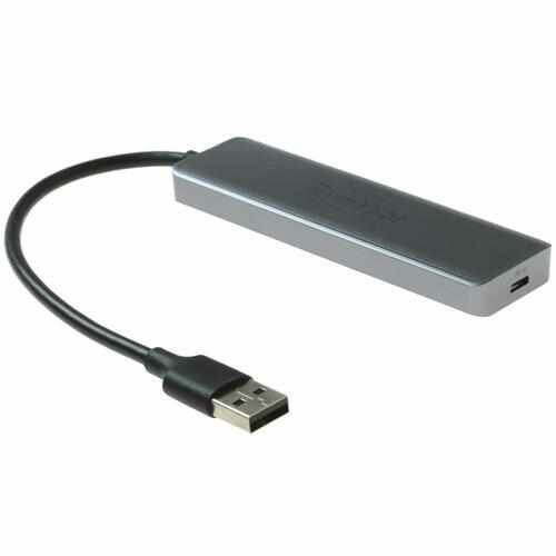 Хаб UGREEN CM219 (25851) 4-Port USB 3.0 Hub. Цвет: черный