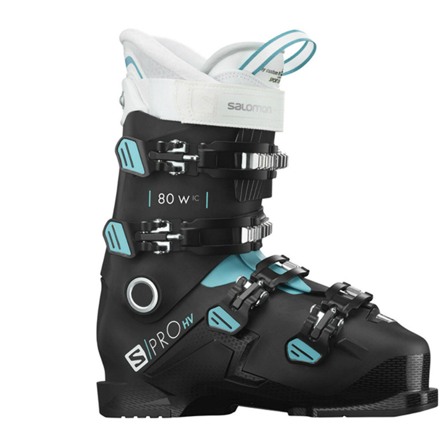 Горнолыжные ботинки Salomon S/Pro HV 80 W Black/Scuba Blue