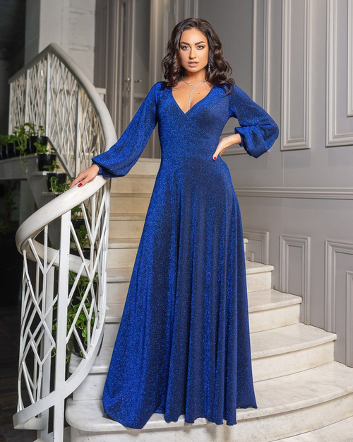 Платье размер 64/66, синий