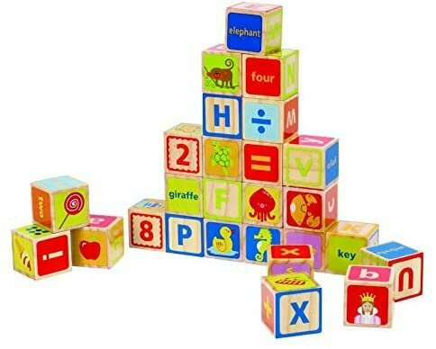 Развивающая игрушка Hape ABC, 26 дет., разноцветный - фото №4