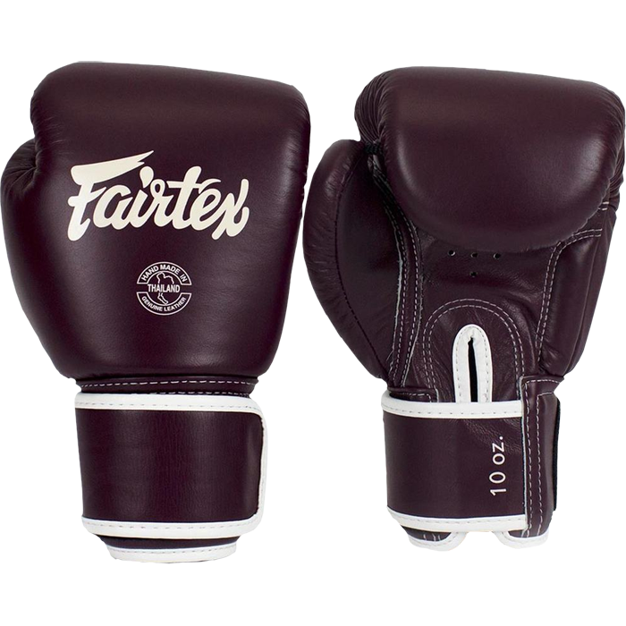 Боксерские перчатки Fairtex BGV16 Maroon. 16oz