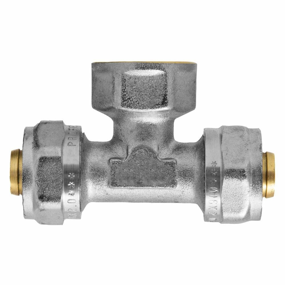 Тройник 20 х 3/4" х 20 цанга/гайка/цанга — фото 1