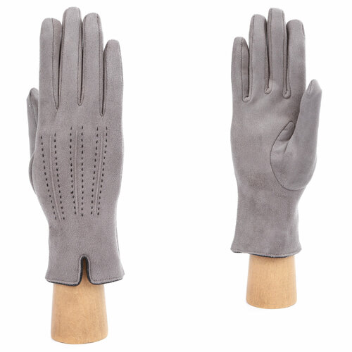 фото Перчатки fabretti, размер 7, серый