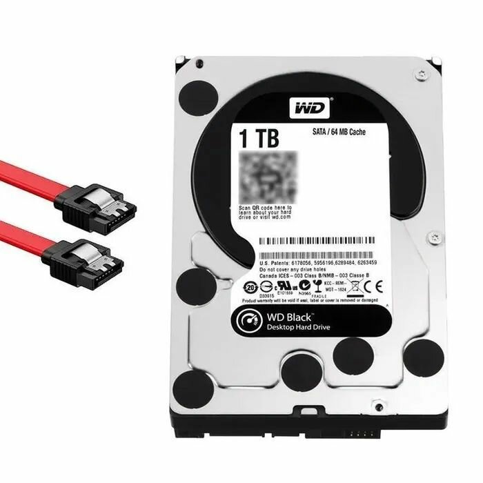 Жесткий диск Western Digital WD Black 1 ТБ WD1003FZEX — фото 5