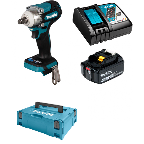 Гайковерт Makita DTW300RM1J аккумуляторный 18В 330Нм - 12 18V 1 x 40Ah Li-Ion 3909300₽