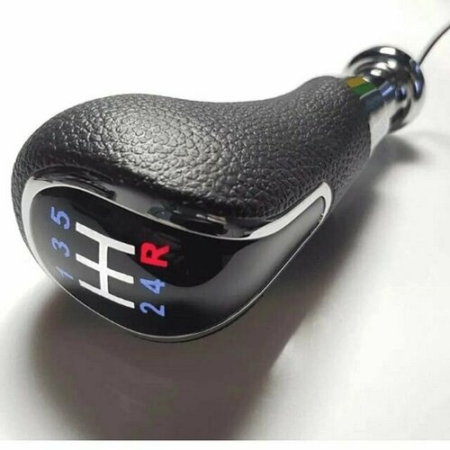 (KONKURENT) Ручка кпп с LED подсветкой (белый цвет) R назад