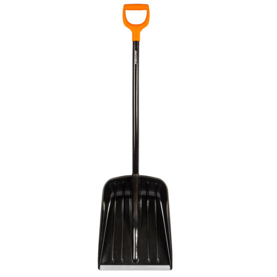 Лопата для уборки снега Fiskars Solid с алюминиевым черенком 1026794A