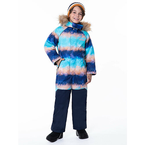 Комбинезон утеплённый NIKASTYLE 8з1323, размер 116-60, , синий
