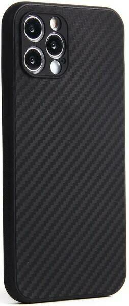 Mariso Чехол-накладка CARBON для Samsung Galaxy S21 SM-G991 черный (Черный)
