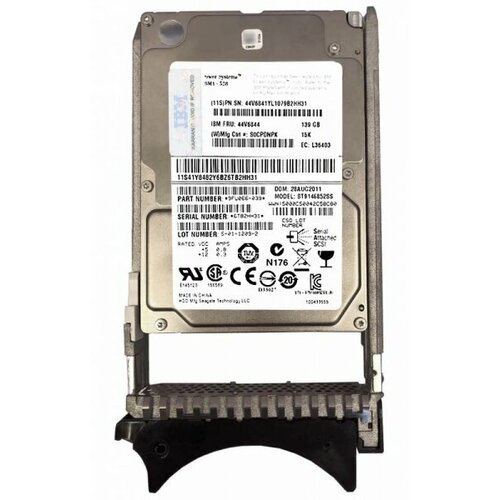 Жесткий диск IBM 44V6841 139Gb SAS 25 HDD 18665₽