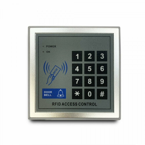 Считыватель RFID меток со встроенной клавиатурой и кнопкой вызова