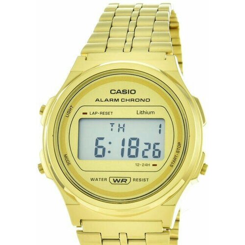 фото Наручные часы casio collection, золотой