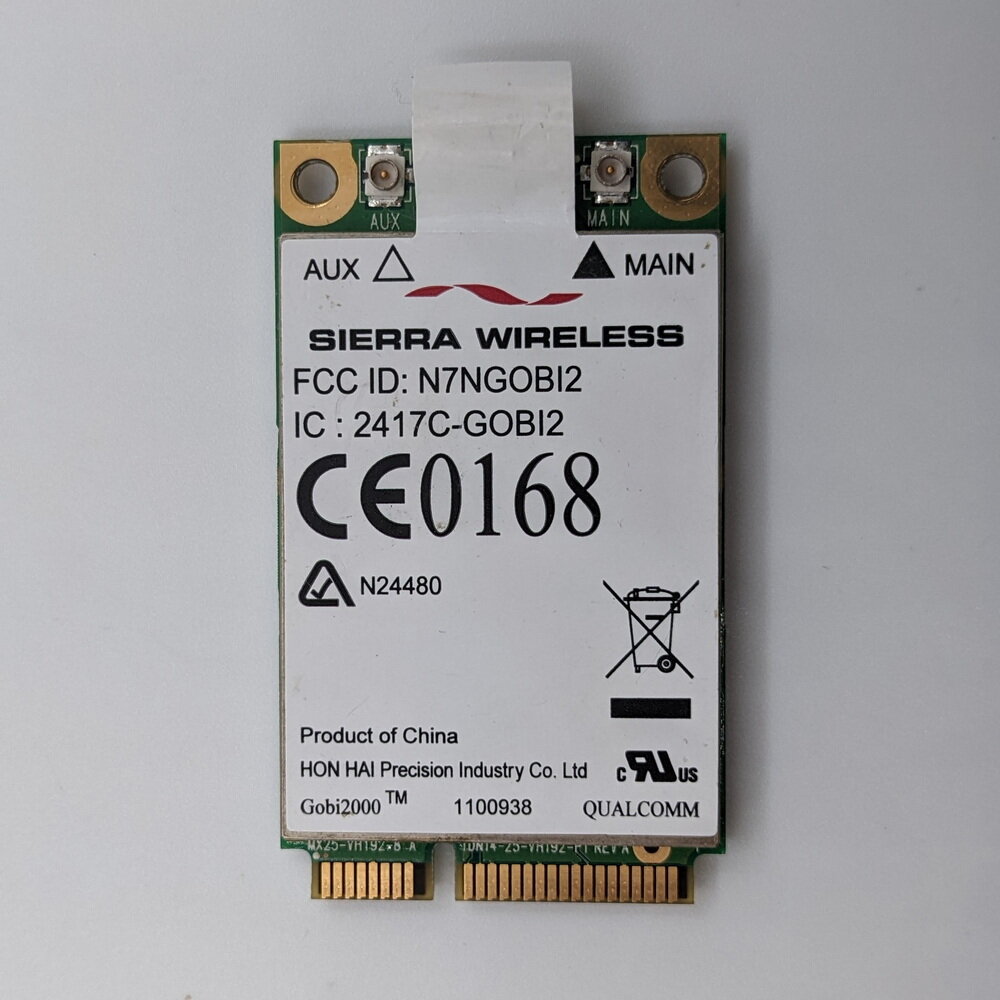 3G модуль Sierra Wireless N7NG0BI2, Toshiba