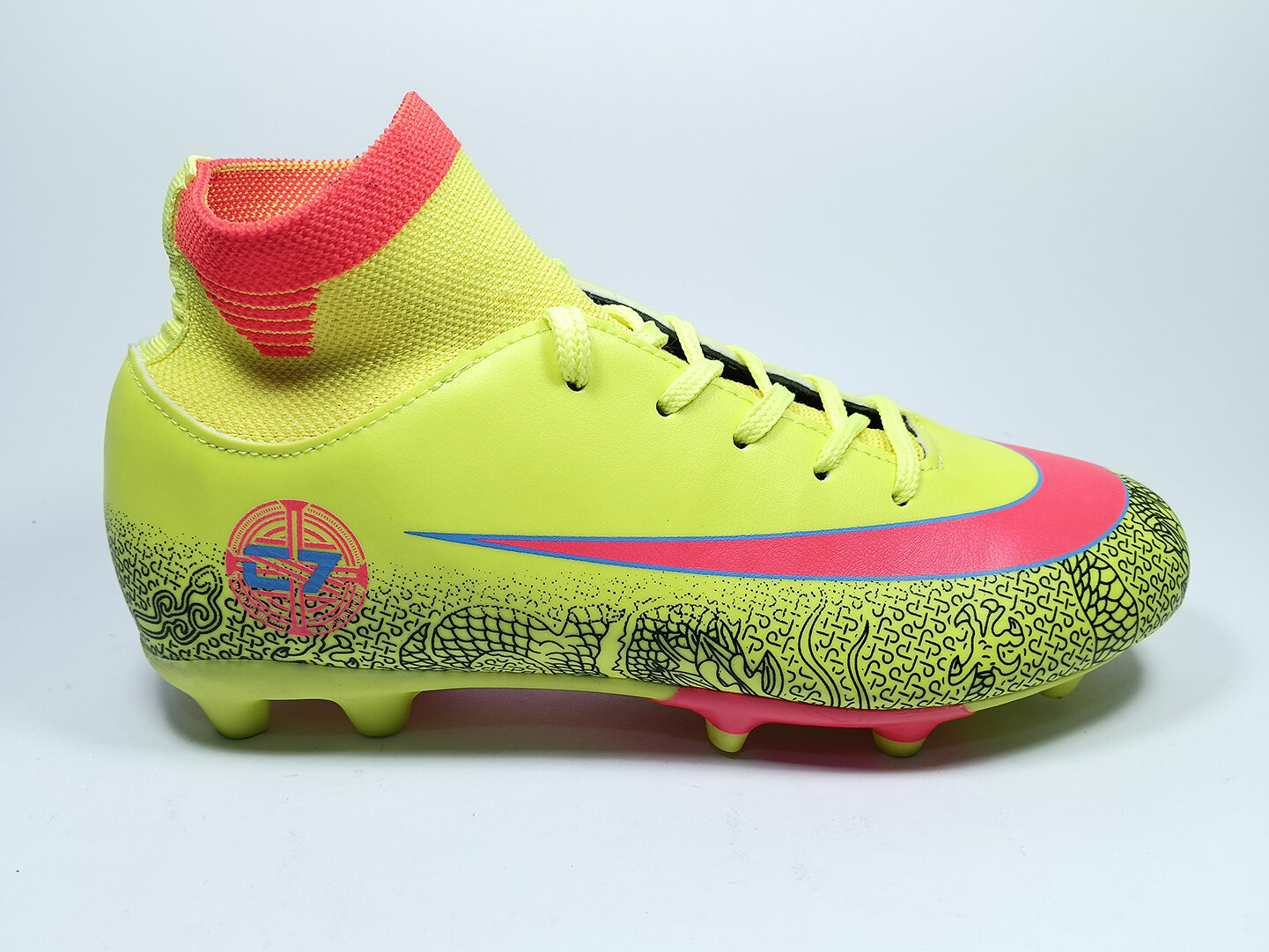 фото Бутсы-шиповки МИКаса желтые размер 34