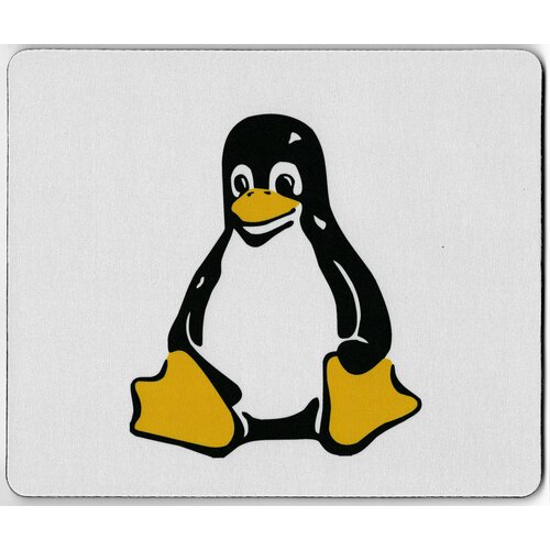 Коврик для компьютерной мыши TUX (белый) administrator linux advanced