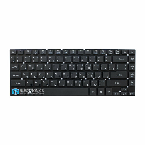 Клавиатура для Acer Aspire es1-520 / es1-522 / es1-511 / es1-521 / e1-410 / timelinex 3830tg / 4830tg / 3830t / e5-411 / 3830 / 4830t / v3 472pg клавиатура acer aspire 3830 4830 v3 471 e1 472g es1 431 es1 511 es1 522 черная