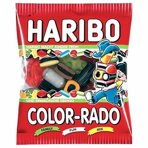 Жевательный мармелад Haribo Color-Rado (Германия), 100 г - фотография № 2