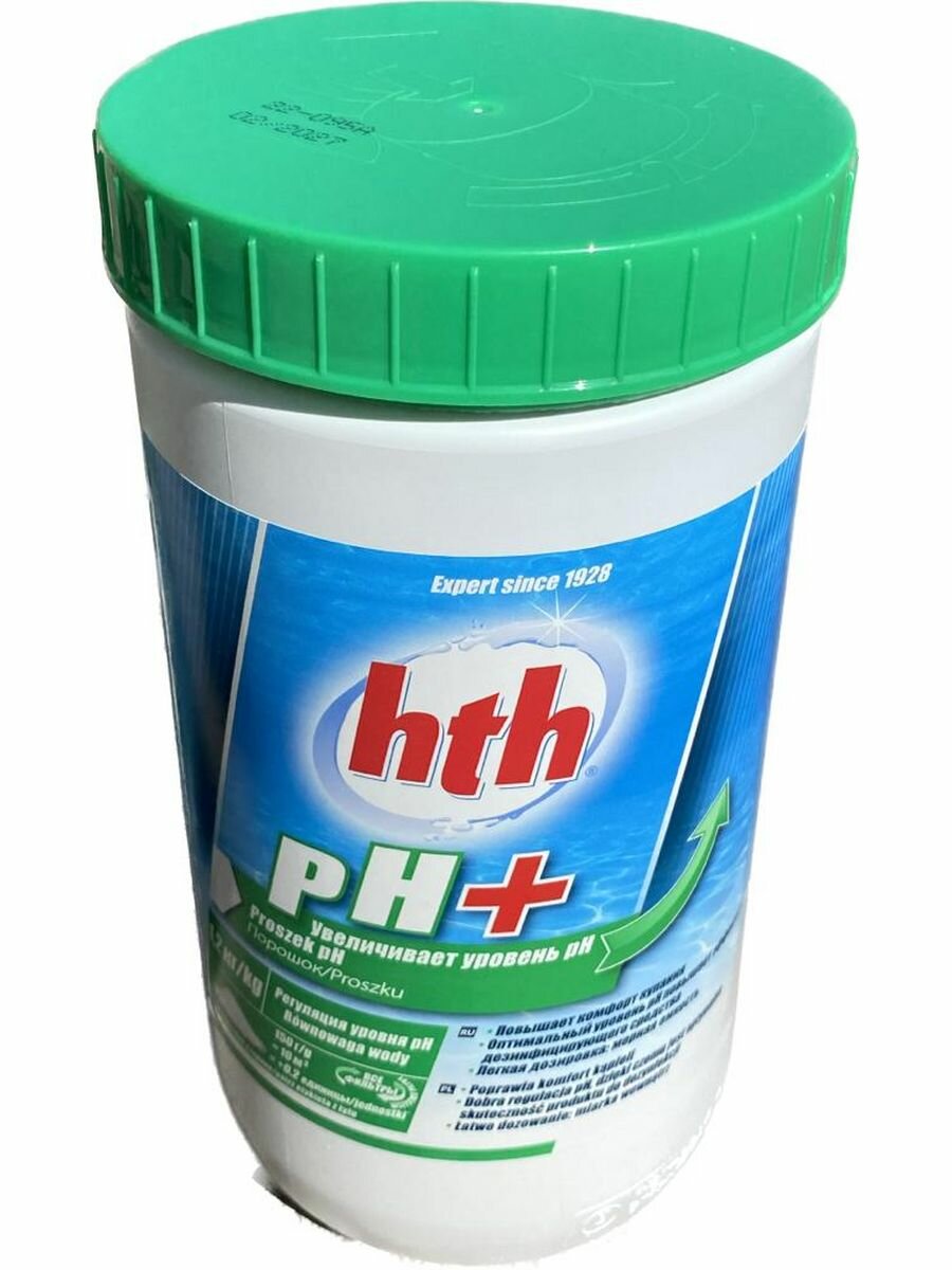 PH Plus, порошок, 1,2 кг HTH(Франция)