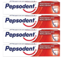 Зубная паста Pepsodent Защита от кариеса, 4 шт х 75 гр