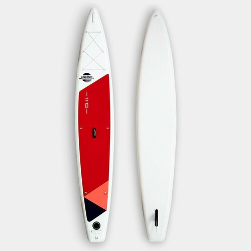 фото Sup доска надувная adventum kids 11.6 red