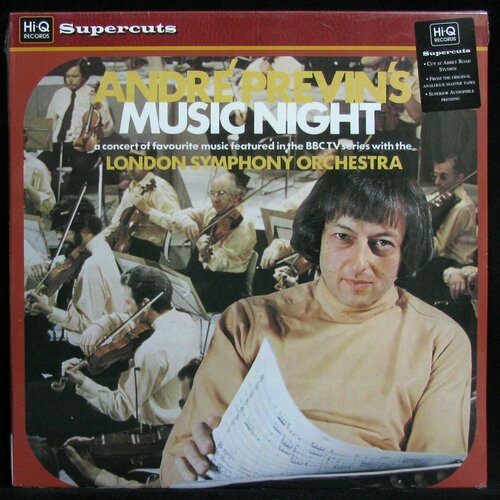 Виниловая пластинка Hi-Q Andre Previn / London Symphony Orchestra – Andre Previn's Music Night previn andre