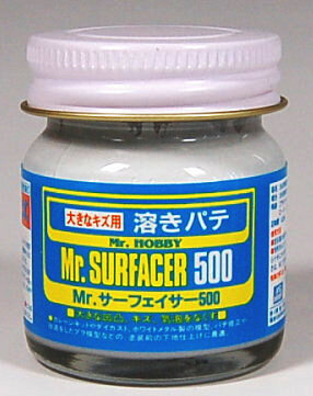 Грунтовка Mr.Hobby Mr.SURFACER 500 серая 40мл