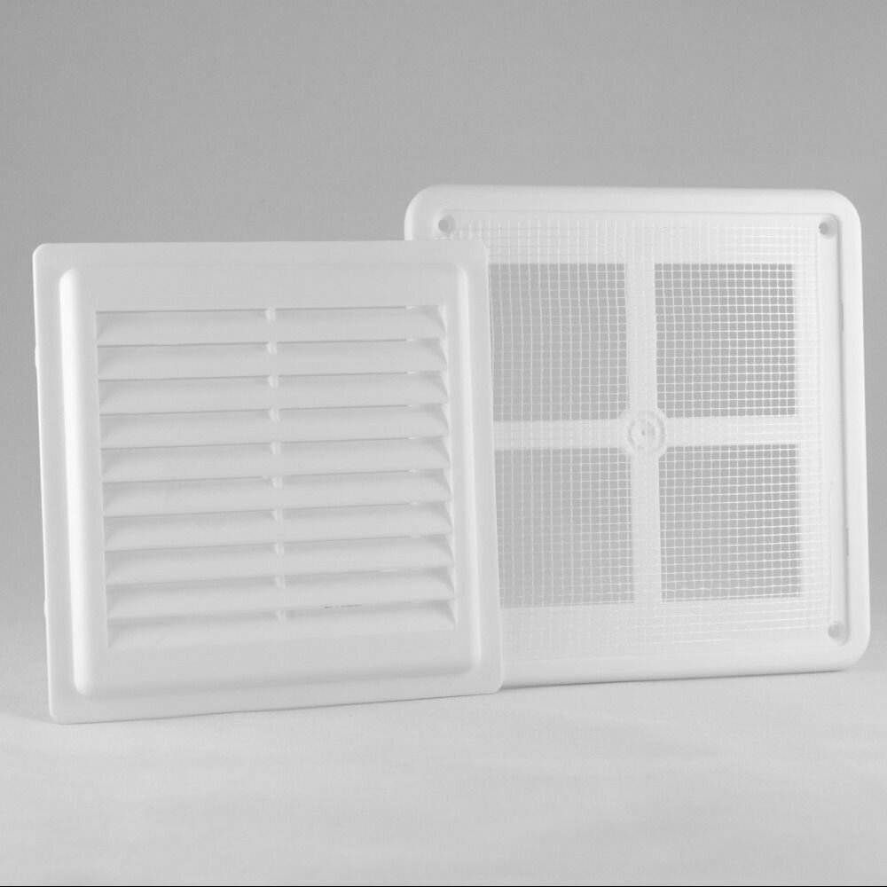 Решетка вентиляционная Artplast разъемная с сеткой 150х150 мм, белый - фотография № 3