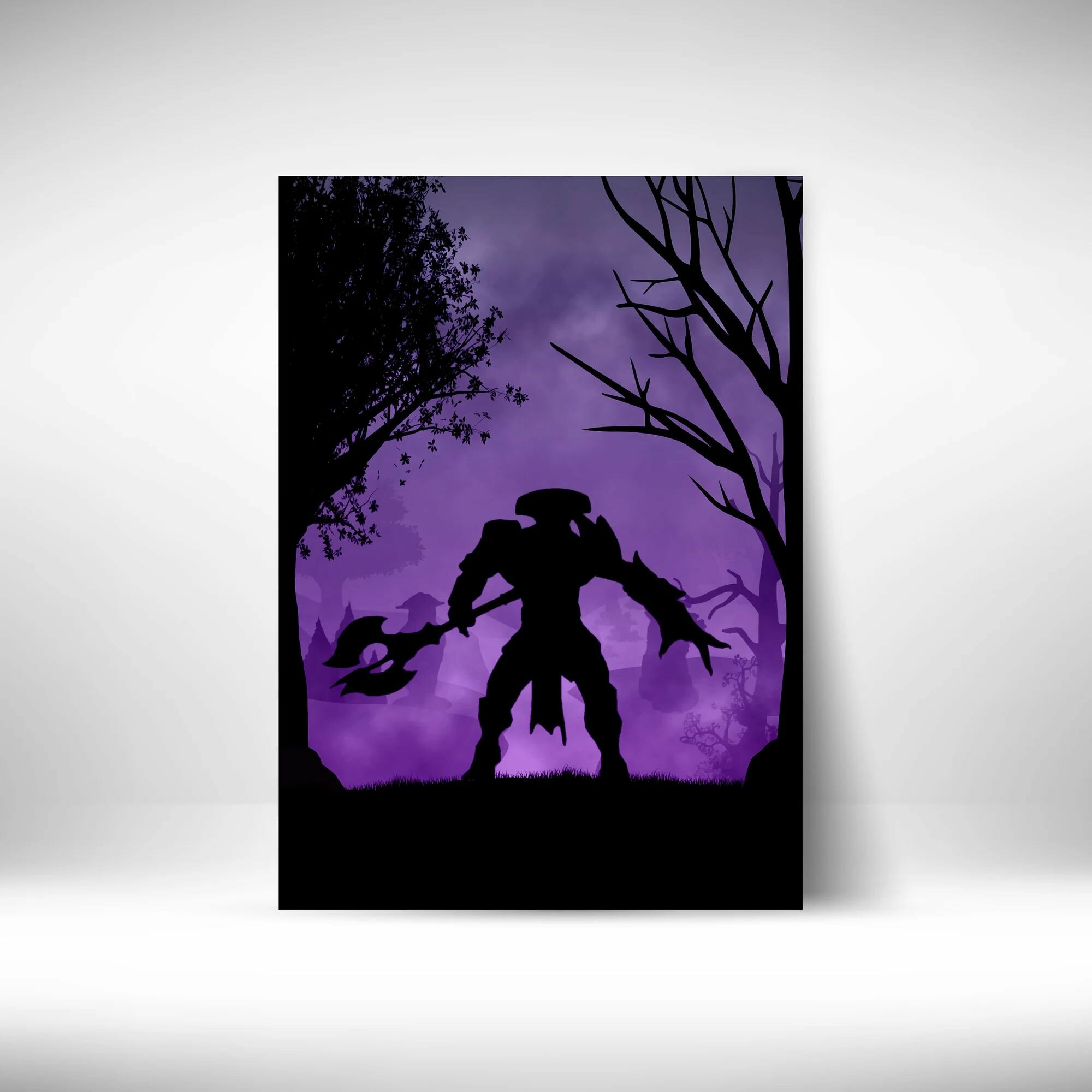 Постер Faceless Void, по игре DOTA 2, (30x40 см)