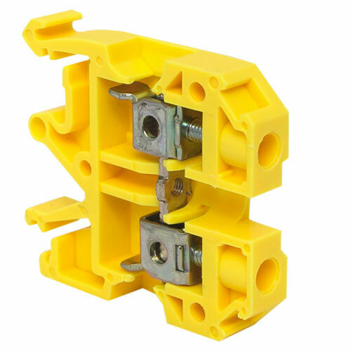 EKF PROxima JXB-6/35 Клеммник на DIN-рейку желтая (plc-jxb-6/35y)