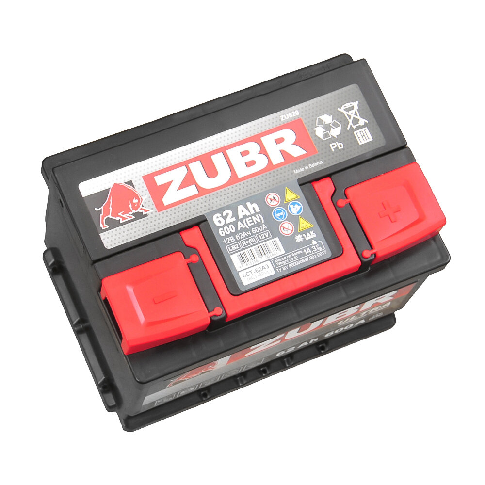Аккумулятор ZUBR арт ZU620