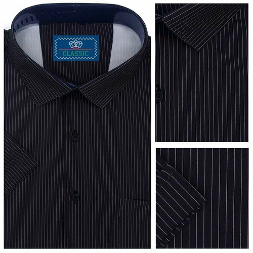 фото Рубашка bossado, размер m, черный