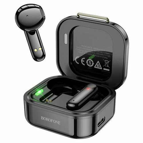 Наушники беспроводные BW16 вкладыши TWS микрофон BT53 30250 мАч чёрные 206400₽